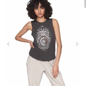 Spiritual Gangster Hamsa Muscle Tank